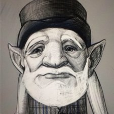 Примеряю бороду лепрекону