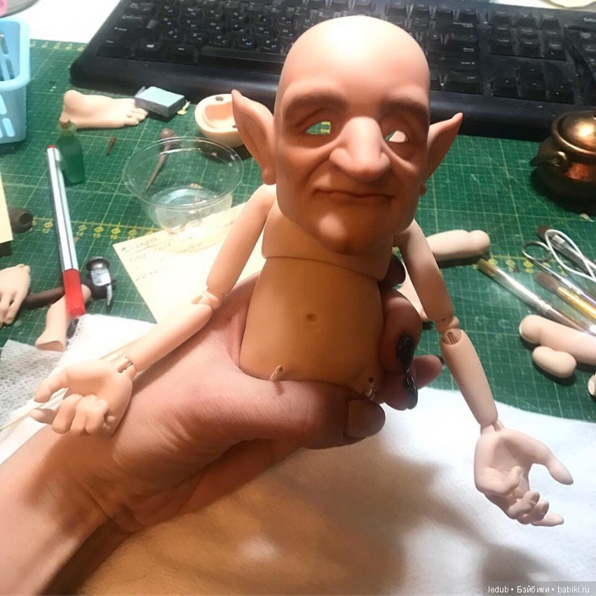 Лепрекон. Пробная роспись (фото 3)