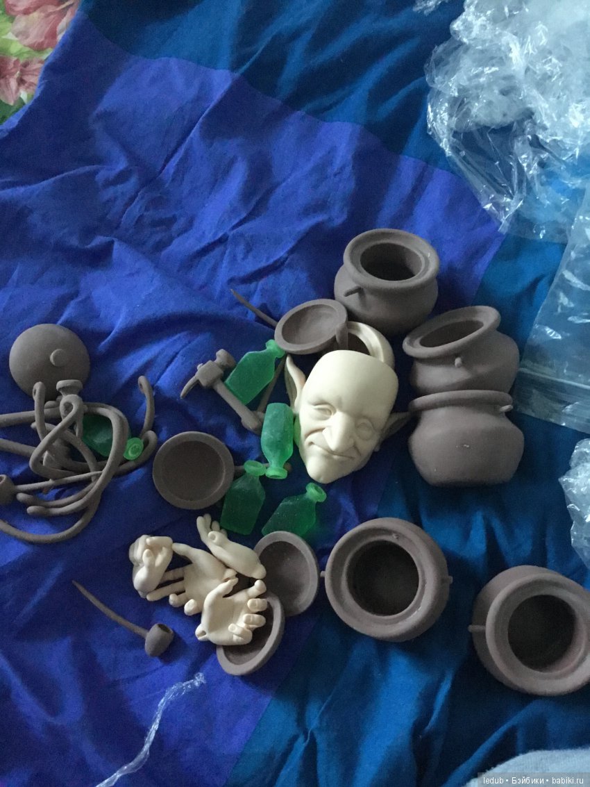 Лепрекон. Отливка — Авторские шарнирные куклы своими руками: лепка (фото 2)