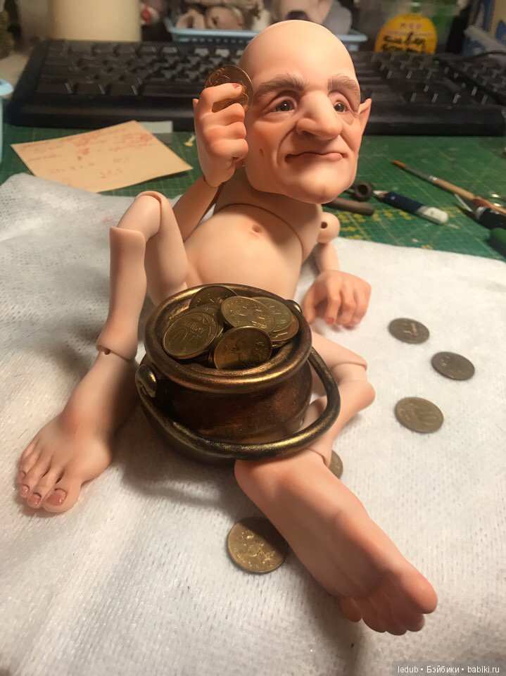 Лепрекон. Пробная роспись (фото 8)