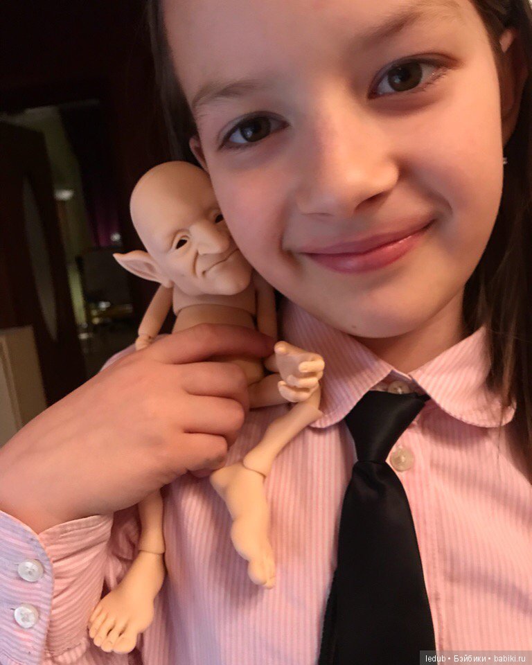 Мой лепрекон — Авторские шарнирные куклы своими руками: лепка (фото 7)