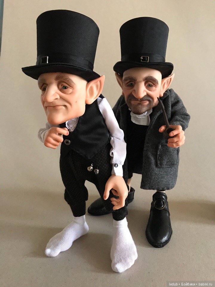 Лепрекон Мистер Грин — Авторские шарнирные куклы своими руками: лепка (фото 9)