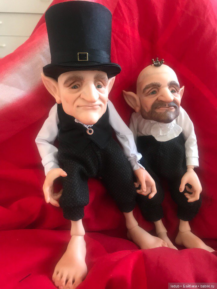 Лепрекон Мистер Грин — Авторские шарнирные куклы своими руками: лепка