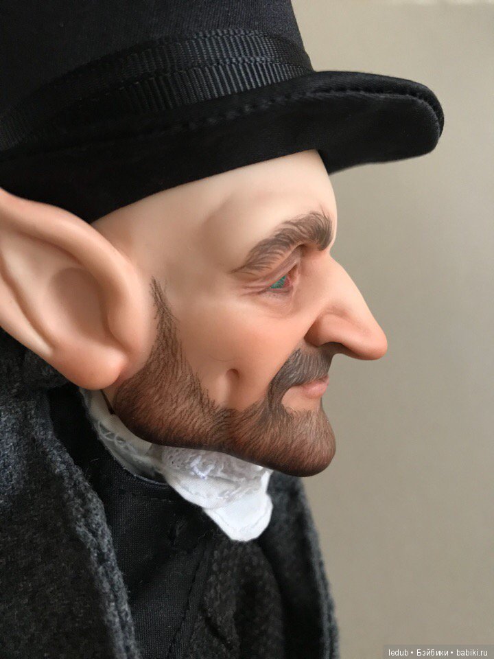 Лепрекон Мистер Грин — Авторские шарнирные куклы своими руками: лепка (фото 5)