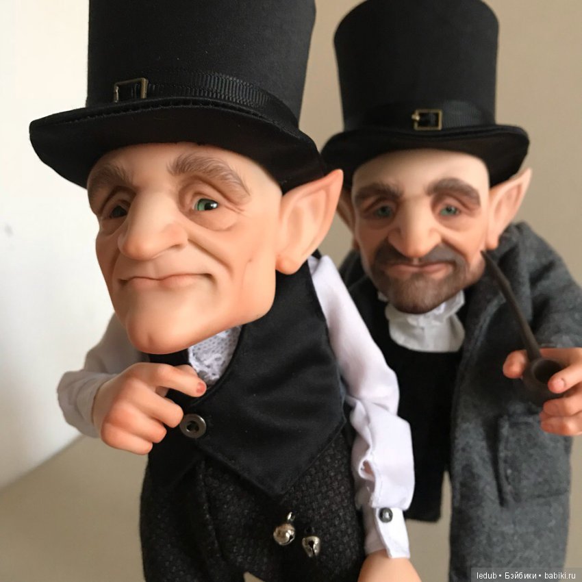 Лепрекон Мистер Грин — Авторские шарнирные куклы своими руками: лепка (фото 3)