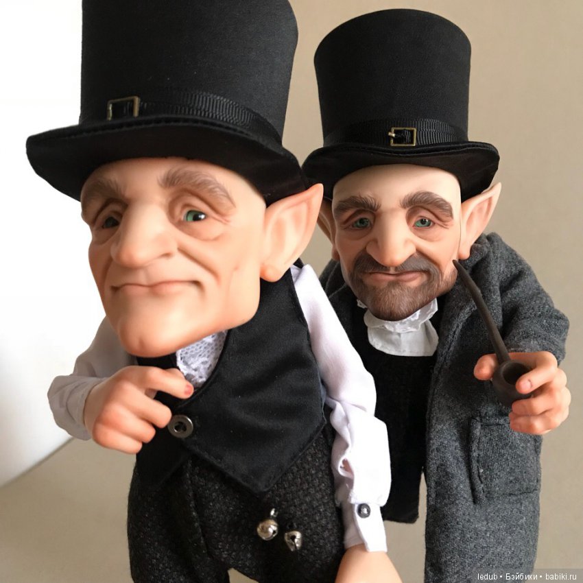 Лепрекон Мистер Грин — Авторские шарнирные куклы своими руками: лепка (фото 8)