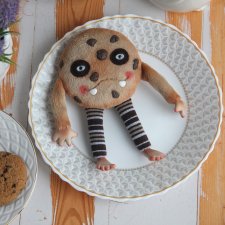 Печенька с кусочками шоколада