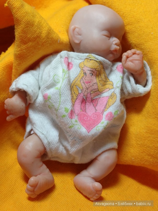 Авторская мини кукла Лизонька от Анастасии Солнцевой (фото 4)