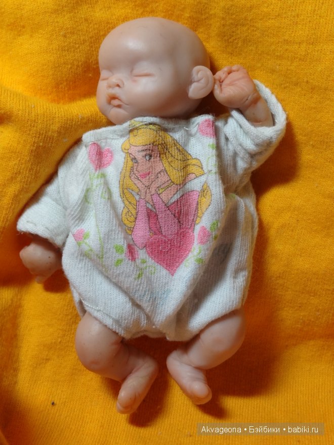 Авторская мини кукла Лизонька от Анастасии Солнцевой (фото 3)