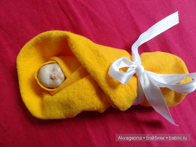 Авторская мини кукла Лизонька от Анастасии Солнцевой