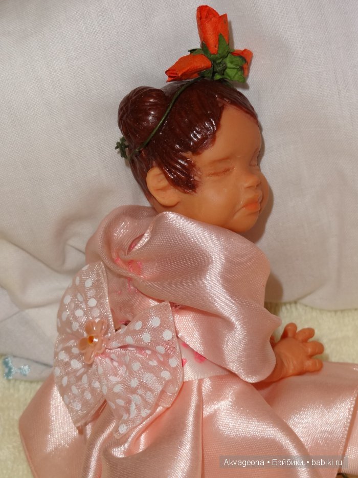 Авторская куколка "Розовые сны" от Анастасии Солнцевой (фото 5)