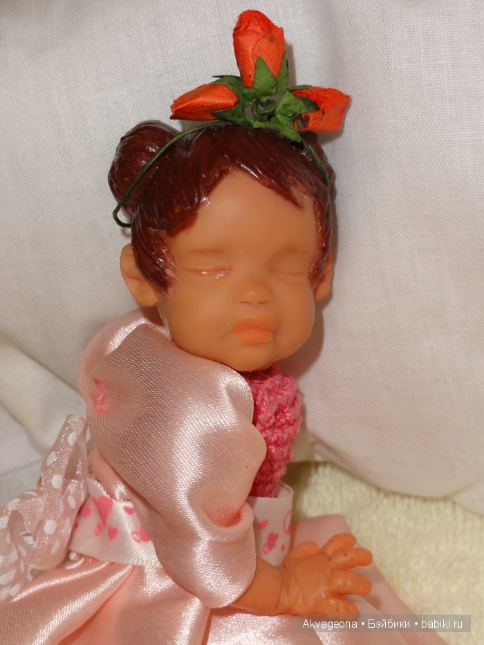 Авторская куколка "Розовые сны" от Анастасии Солнцевой (фото 4)