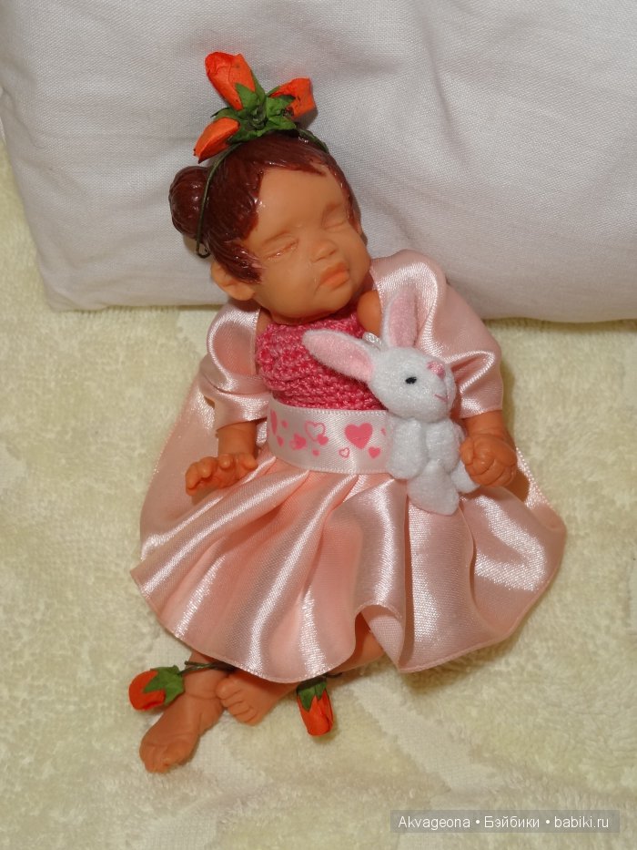Авторская куколка "Розовые сны" от Анастасии Солнцевой (фото 2)