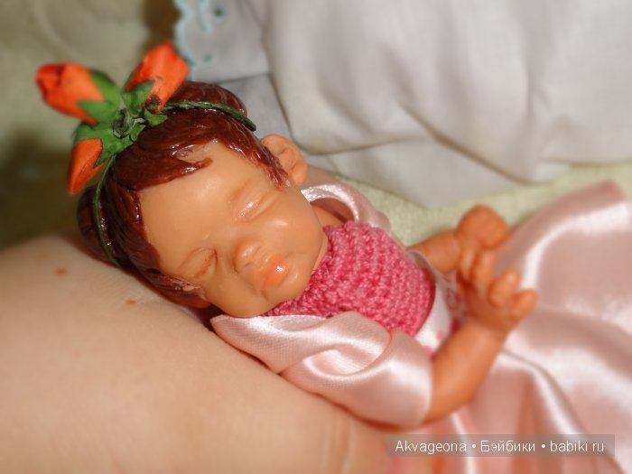 Авторская куколка "Розовые сны" от Анастасии Солнцевой