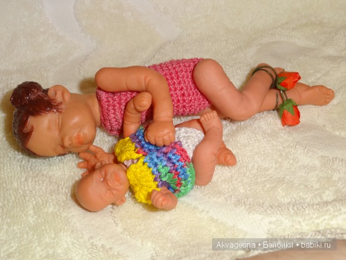 Авторская куколка "Розовые сны" от Анастасии Солнцевой (фото 9)