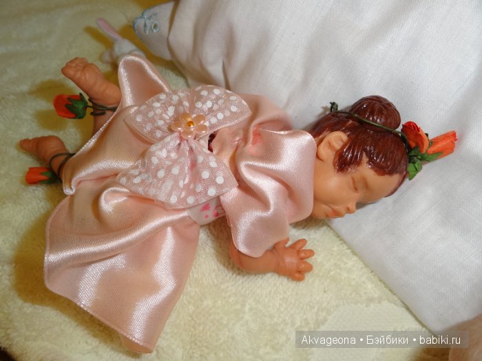 Авторская куколка "Розовые сны" от Анастасии Солнцевой (фото 7)