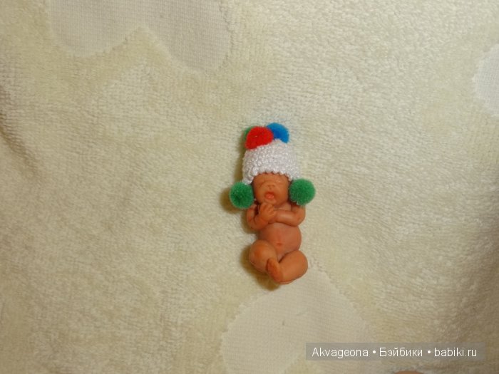 Авторская мини кукла "Любимчик" от Анастасии Солнцевой (фото 4)