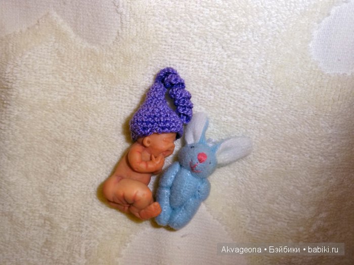 Авторская мини кукла "Любимчик" от Анастасии Солнцевой (фото 3)