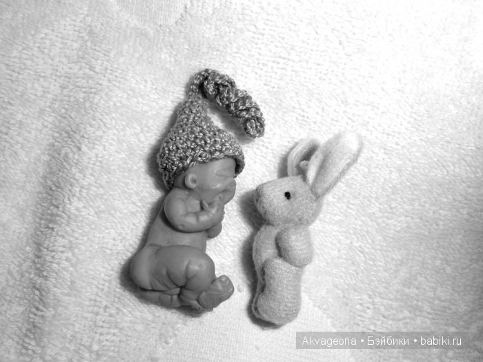 Авторская мини кукла "Любимчик" от Анастасии Солнцевой (фото 2)