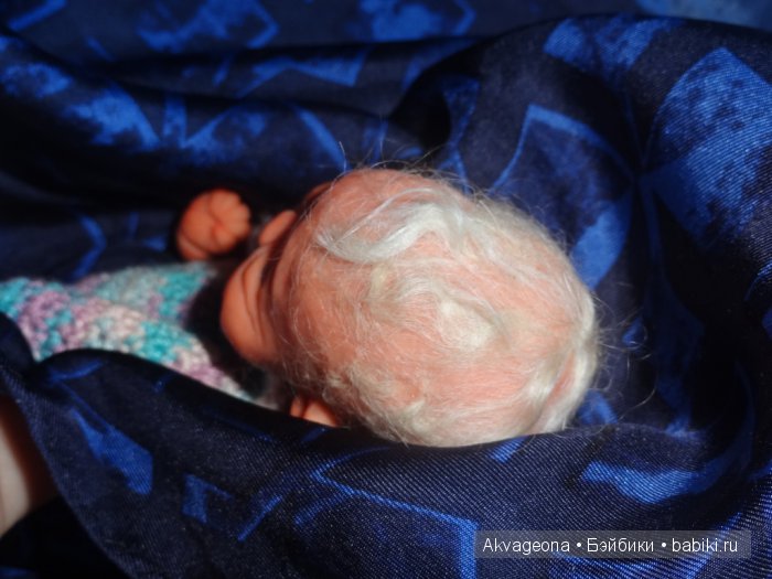 А мы наконец-то проснулись! Авторская мини кукла Анастасии Солнцевой (фото 4)