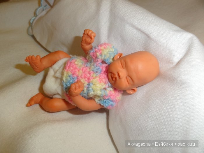 А у нас новые фотографии! Мини кукла из полимерной глины Анастасии Солнцевой (фото 4)