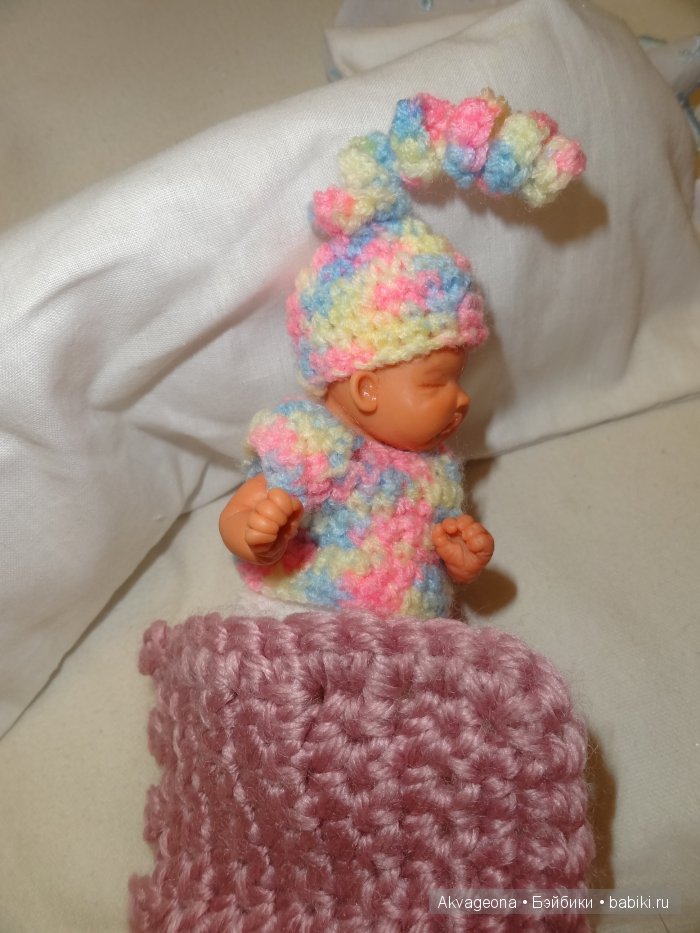 А у нас новые фотографии! Мини кукла из полимерной глины Анастасии Солнцевой (фото 5)