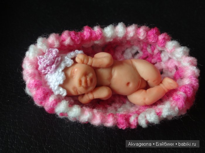 Авторская мини кукла "Я слышу ангелов!" от Анастасии Солнцевой