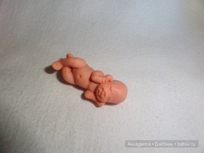 Авторская мини кукла "Я слышу ангелов!" от Анастасии Солнцевой (фото 5)