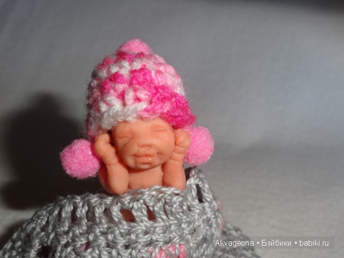 Авторская мини кукла "Я слышу ангелов!" от Анастасии Солнцевой (фото 8)