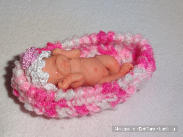 Авторская мини кукла "Я слышу ангелов!" от Анастасии Солнцевой (фото 10)