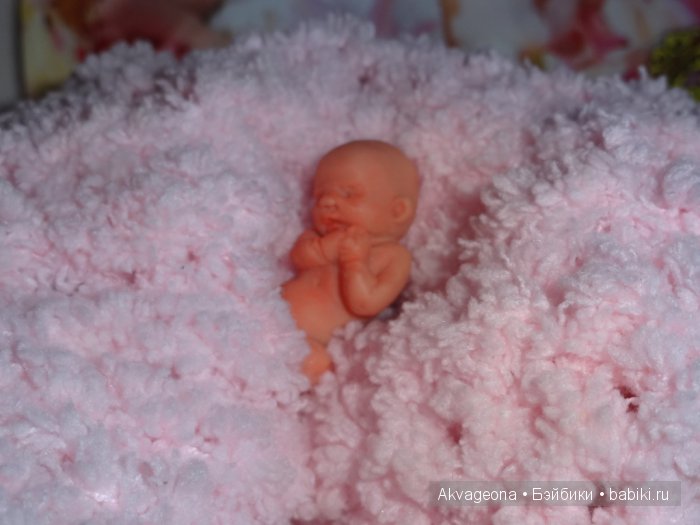 "Ангелочек" авторская мини кукла от Анастасии Солнцевой (фото 8)