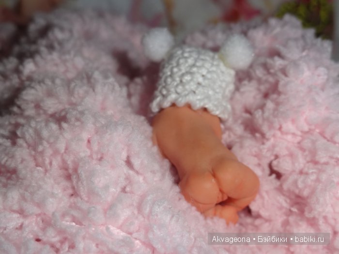 "Ангелочек" авторская мини кукла от Анастасии Солнцевой (фото 7)