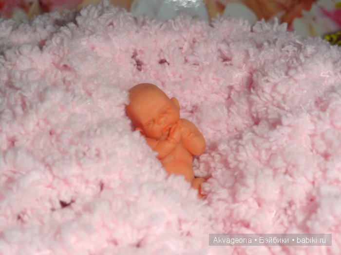 "Ангелочек" авторская мини кукла от Анастасии Солнцевой (фото 9)