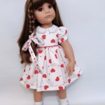 Платье дле кукол готц 50см