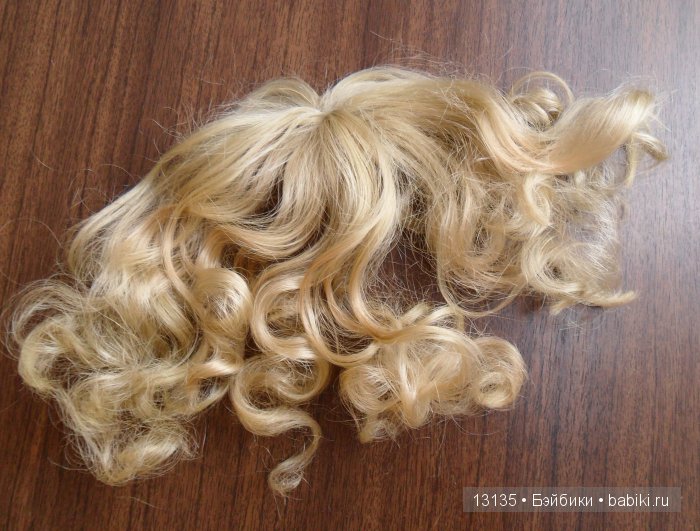 Восстановление "убитого" паричка куклы, мой первый опыт (фото 3)