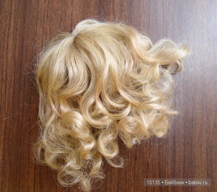 Восстановление "убитого" паричка куклы, мой первый опыт (фото 5)