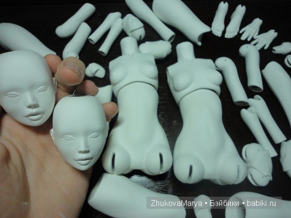 Лучницы, фарфоровые куклы Жуковой Марии