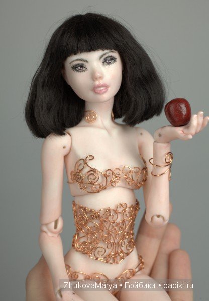 Лучницы, фарфоровые куклы Жуковой Марии