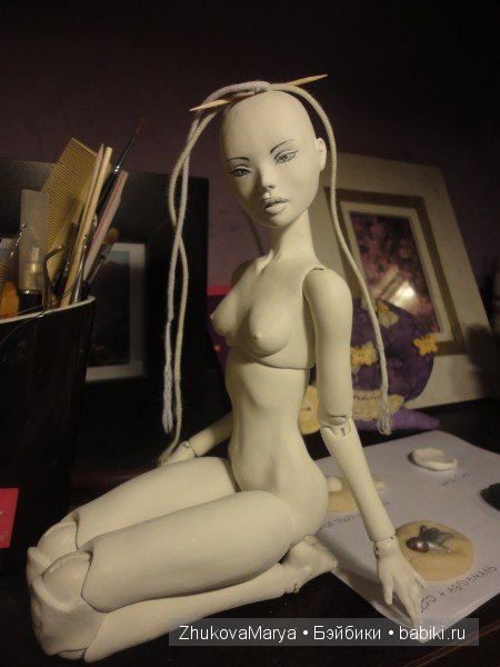 Лучницы, фарфоровые куклы Жуковой Марии