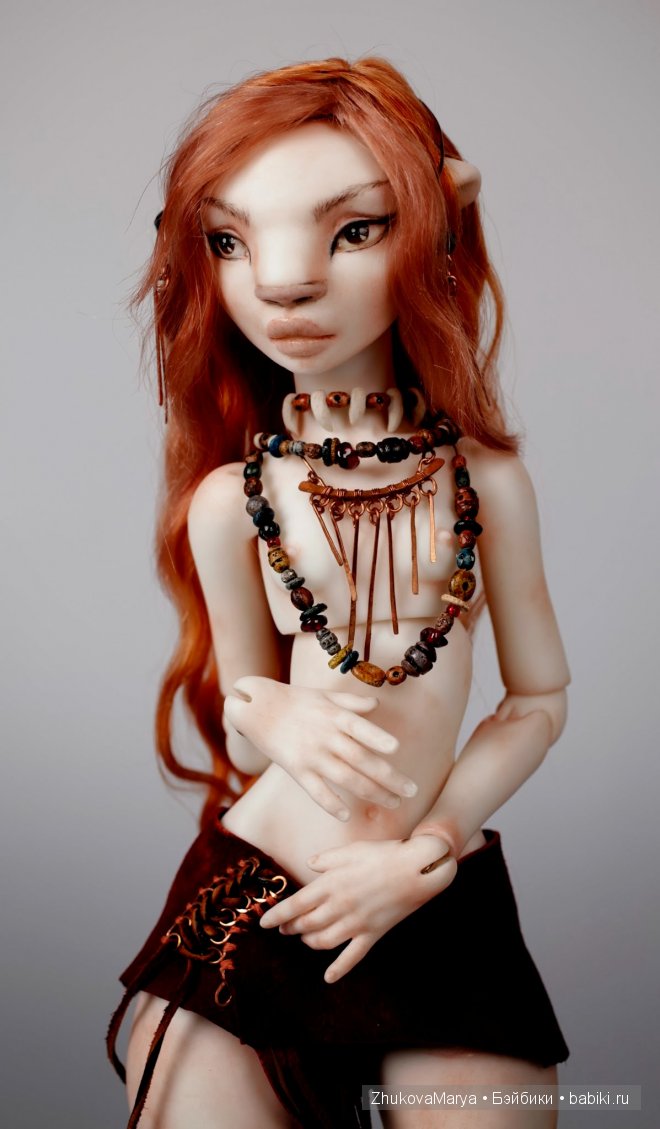 Фарфоровые шарнирные куклы Жуковой Марии