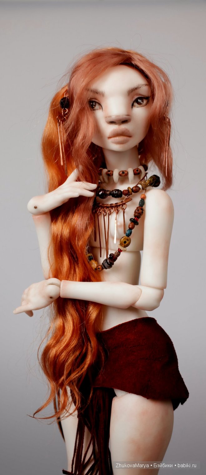 Фарфоровые шарнирные куклы Жуковой Марии