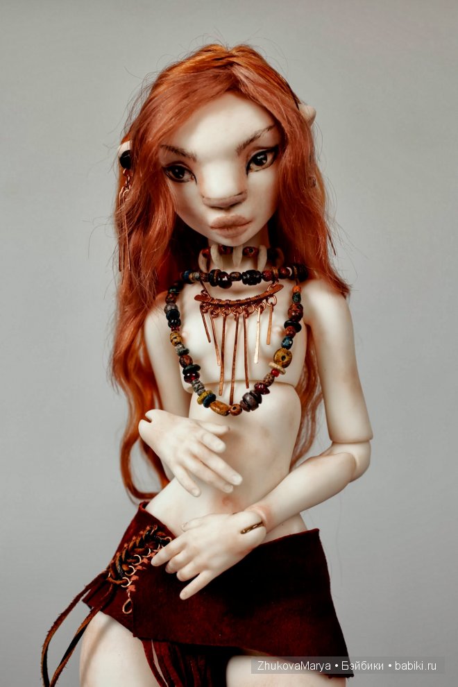 Фарфоровые шарнирные куклы Жуковой Марии