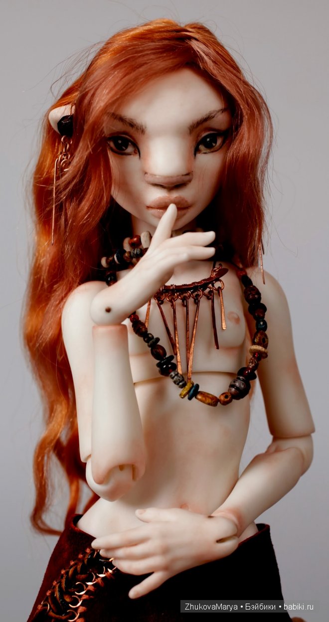 Фарфоровые шарнирные куклы Жуковой Марии