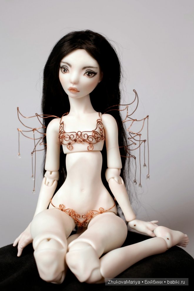 Фарфоровые шарнирные куклы Жуковой Марии