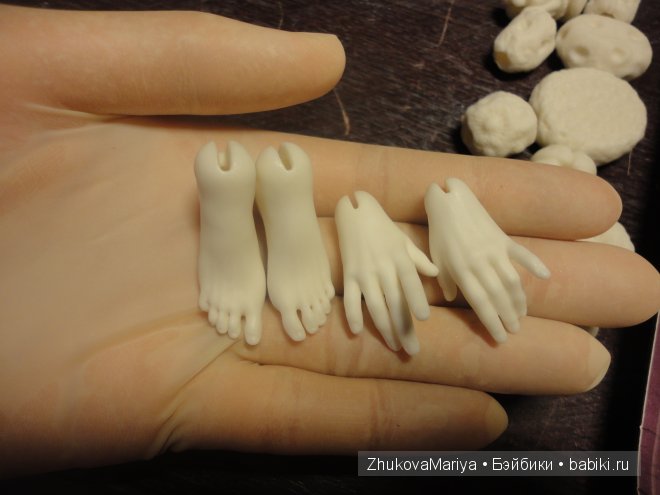 Фарфоровые шарнирные куклы Жуковой Марии