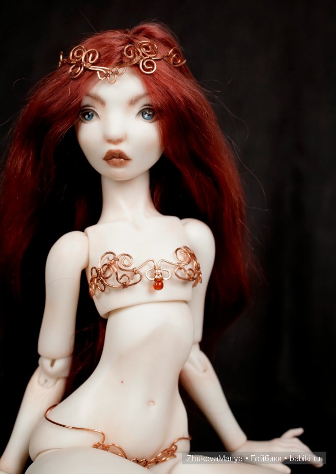 Фарфоровые шарнирные куклы Жуковой Марии