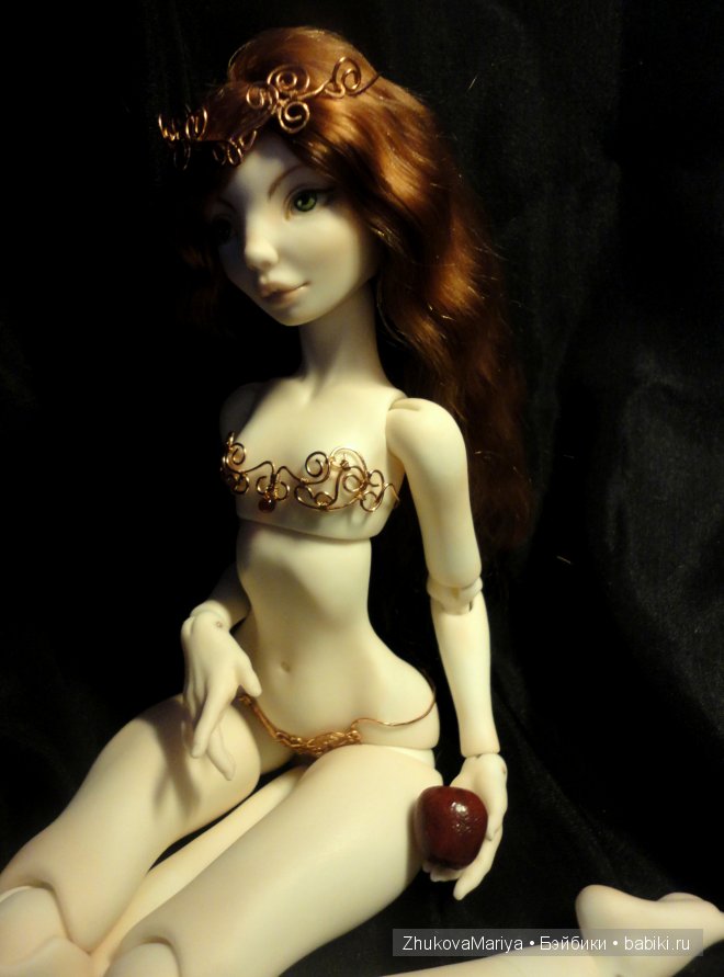 Фарфоровые шарнирные куклы Жуковой Марии