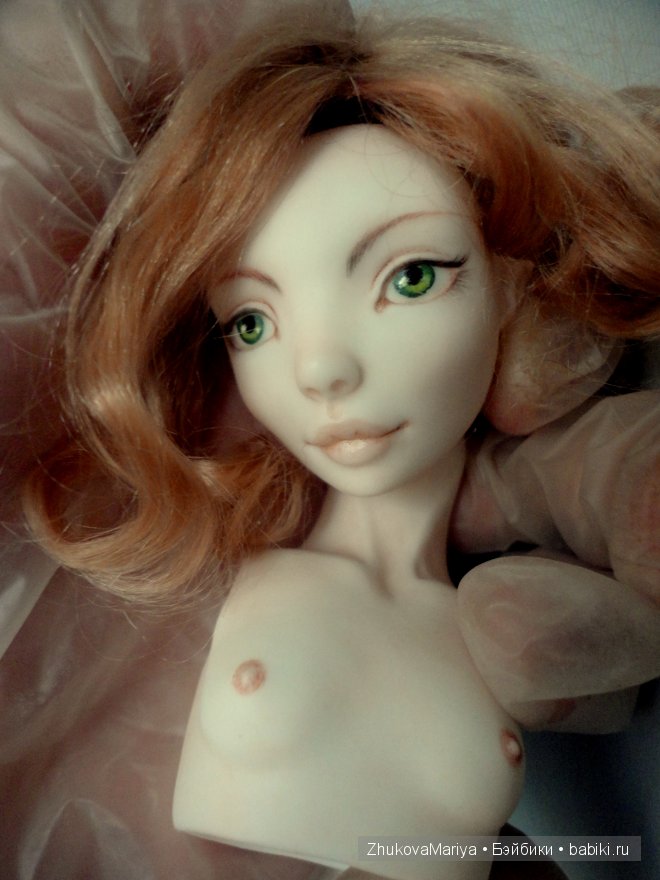 Фарфоровые шарнирные куклы Жуковой Марии