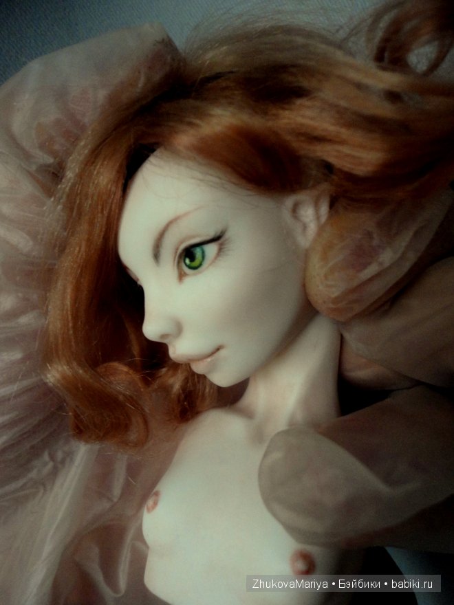 Фарфоровые шарнирные куклы Жуковой Марии