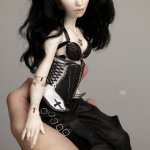 Процесс работы над куклой Мисс Ван Хельсинг: костюм, часть 2